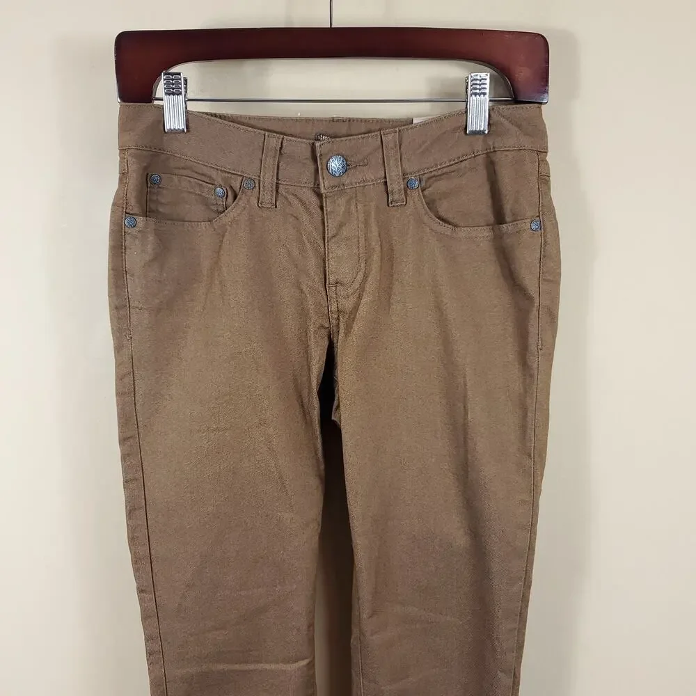 Prana Kayla Jean in Brown Women's Size 0 Tall